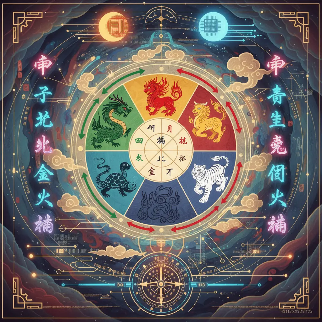 五行八字 - 四柱八字