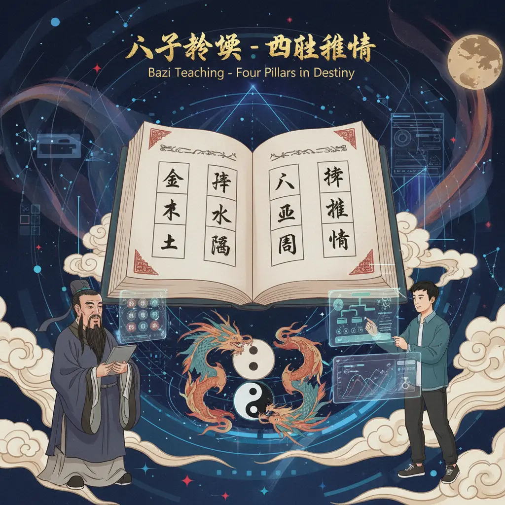 八字教學 - 四柱推命