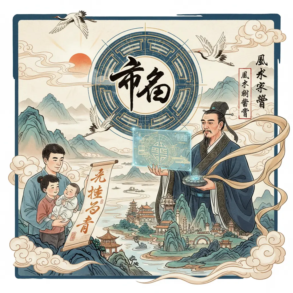 風水策劃顧問 - 起名