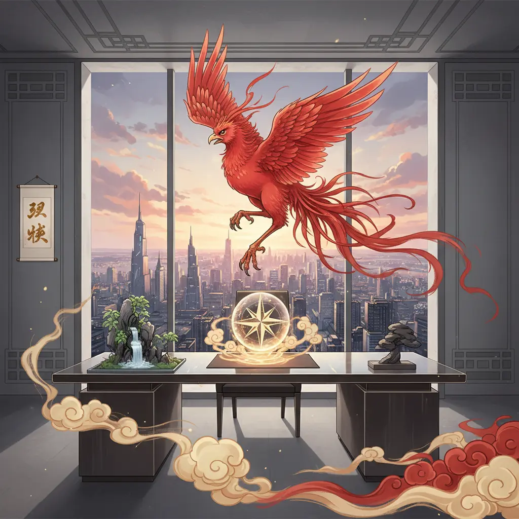 辦公室風水 - 朱雀