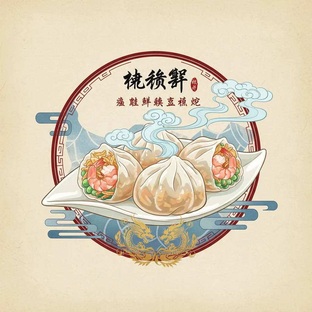 陳師傅 - 瑤柱鮮蝦豆苗餃