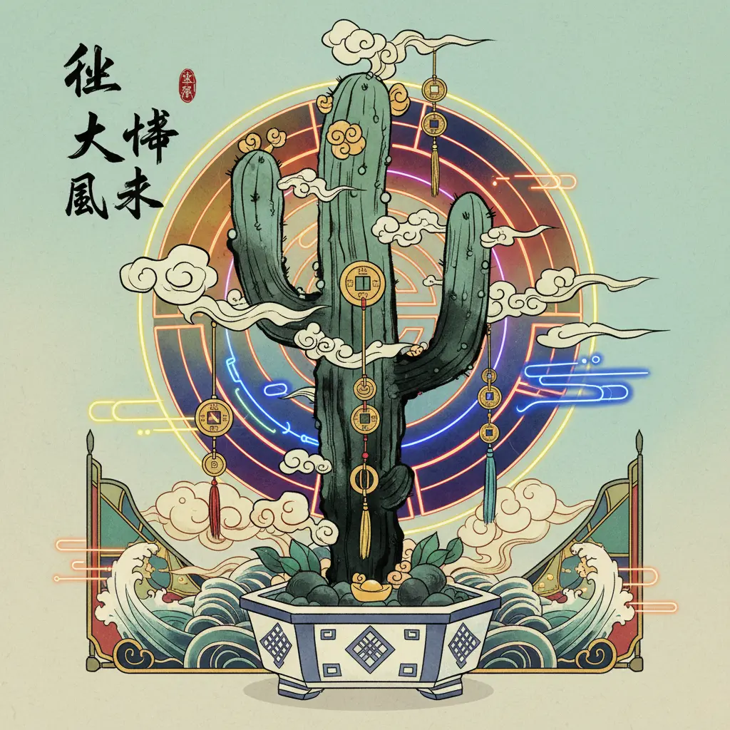 風水植物 - 仙人掌