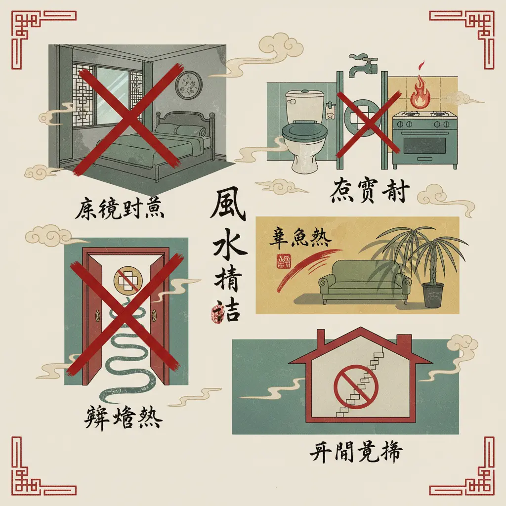 家居風水 - 風水禁忌