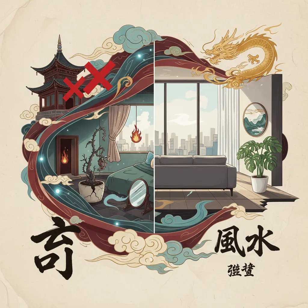 風水擺設 - 風水禁忌