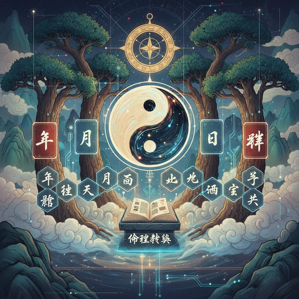 命理教學 - 四柱八字