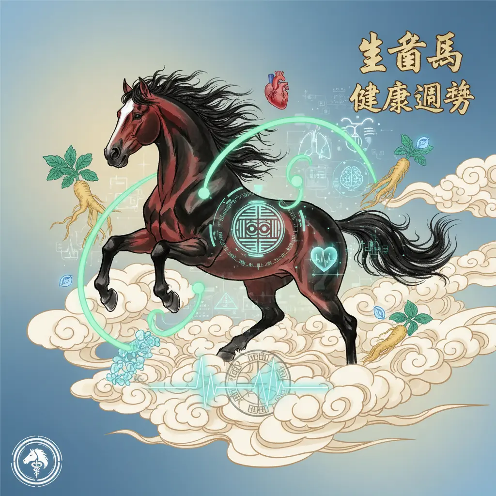 健康運勢 - 生肖馬