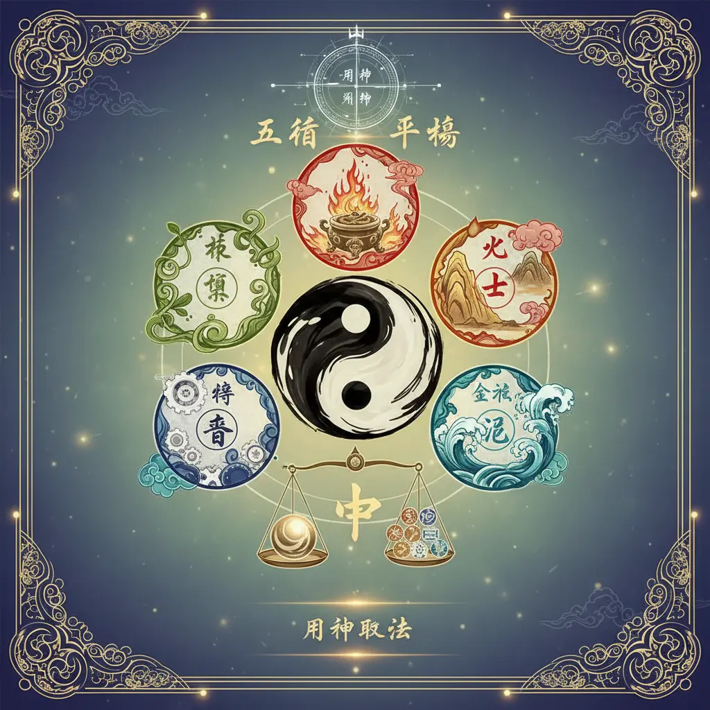 用神取法 - 五行平衡