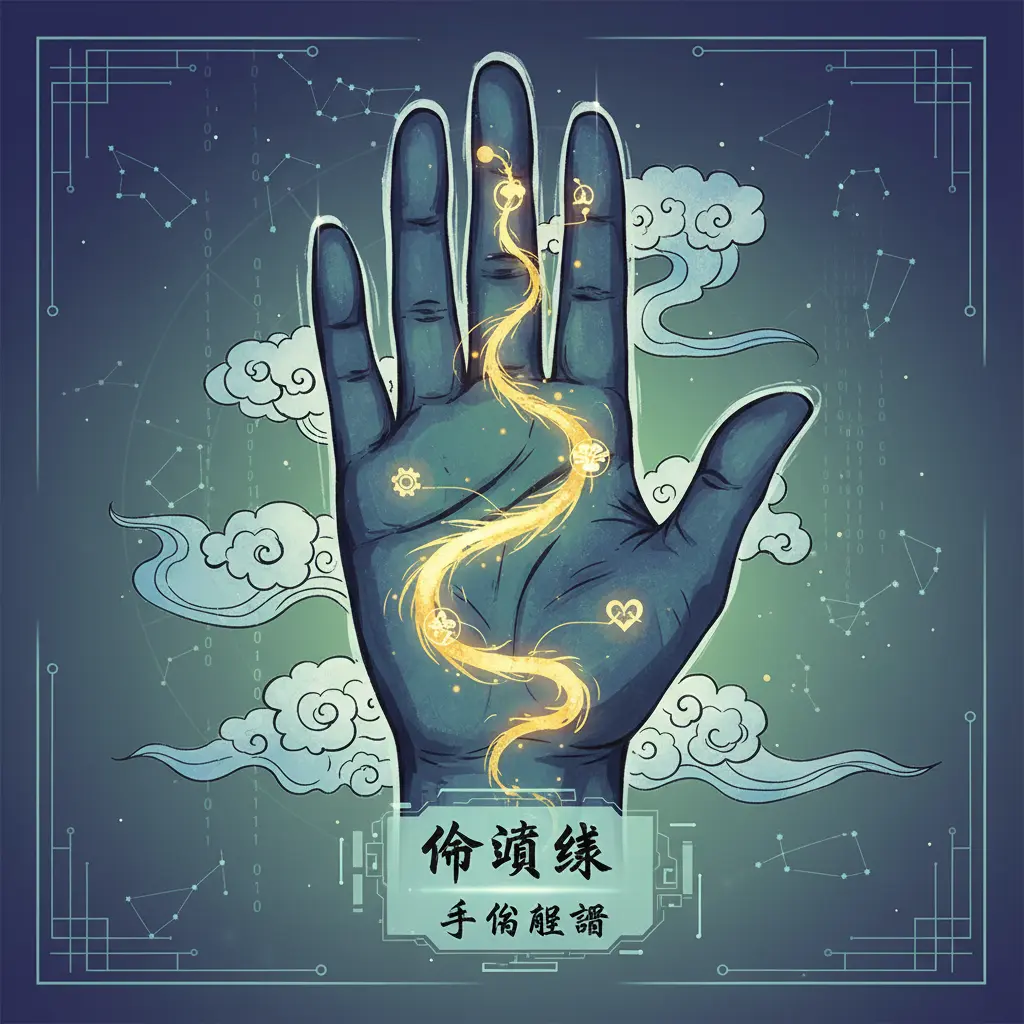手相解讀 - 命運線