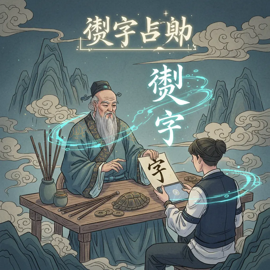 占卜 - 測字