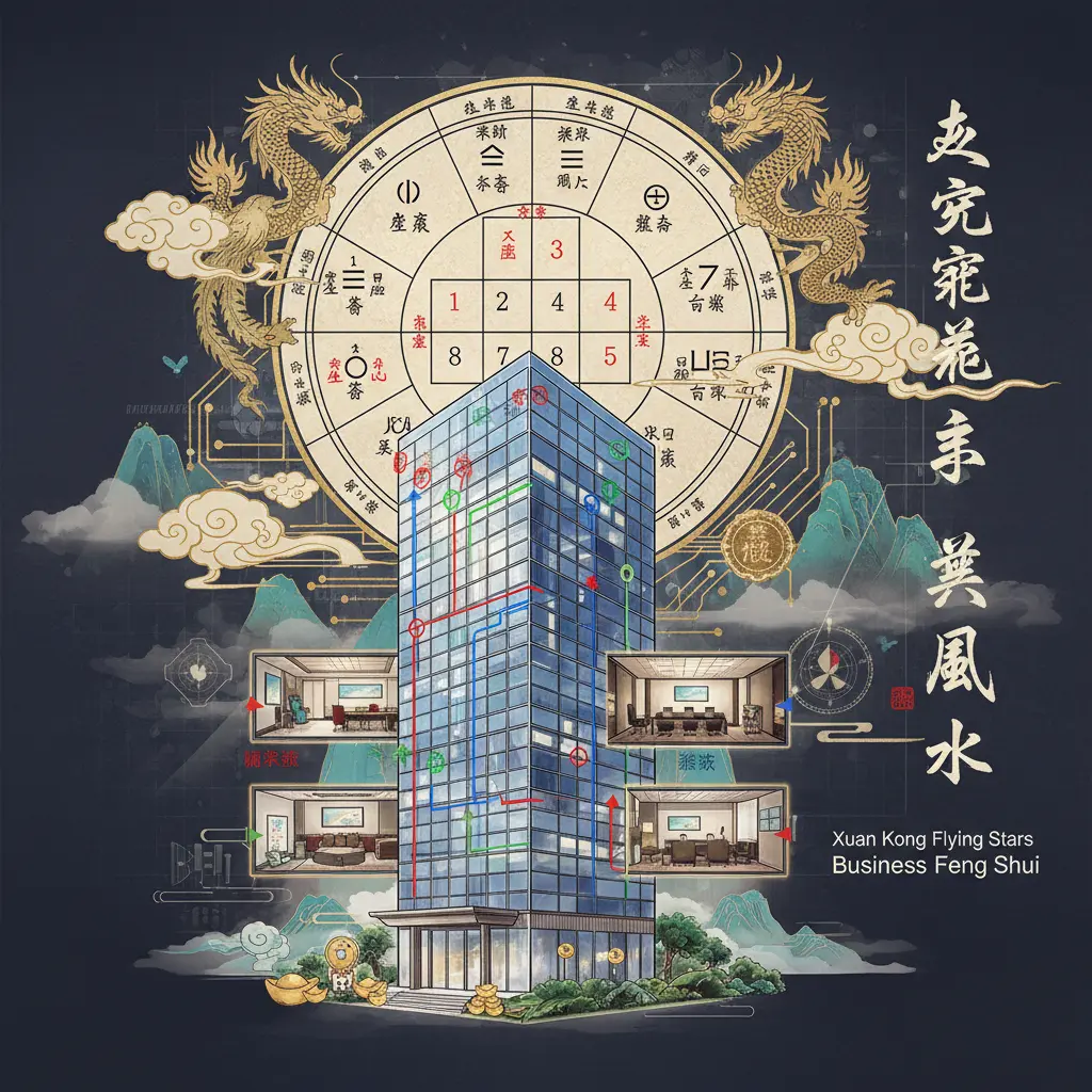 商業風水 - 玄空飛星