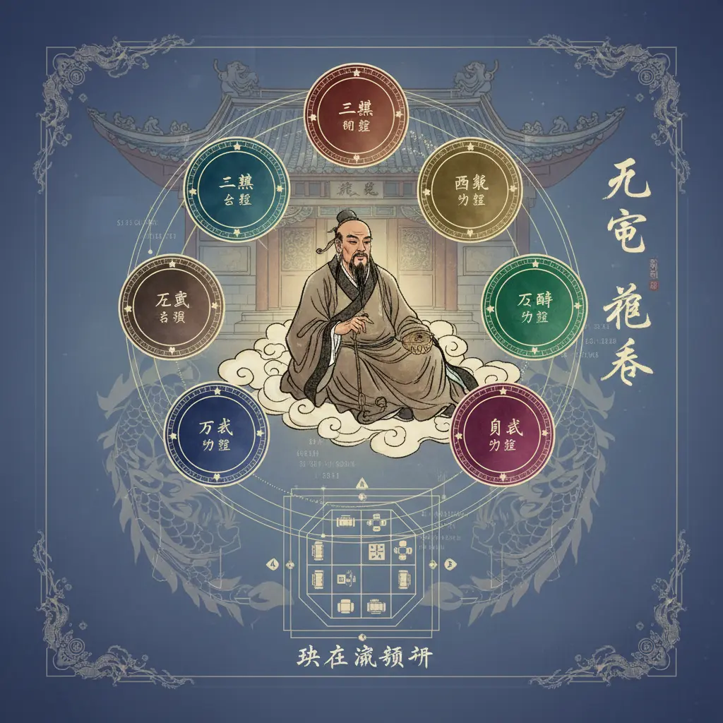 朱在淵師傅 - 玄空飛星