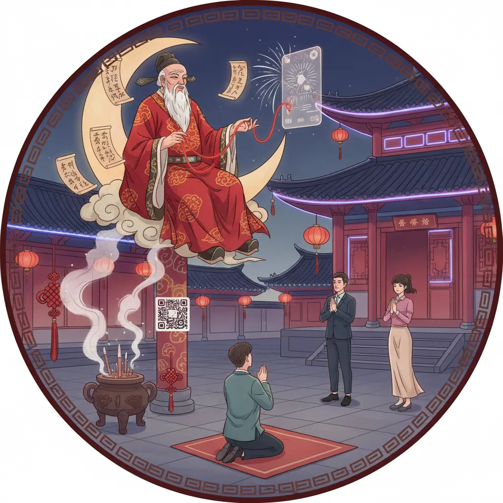 道教問神 - 月老