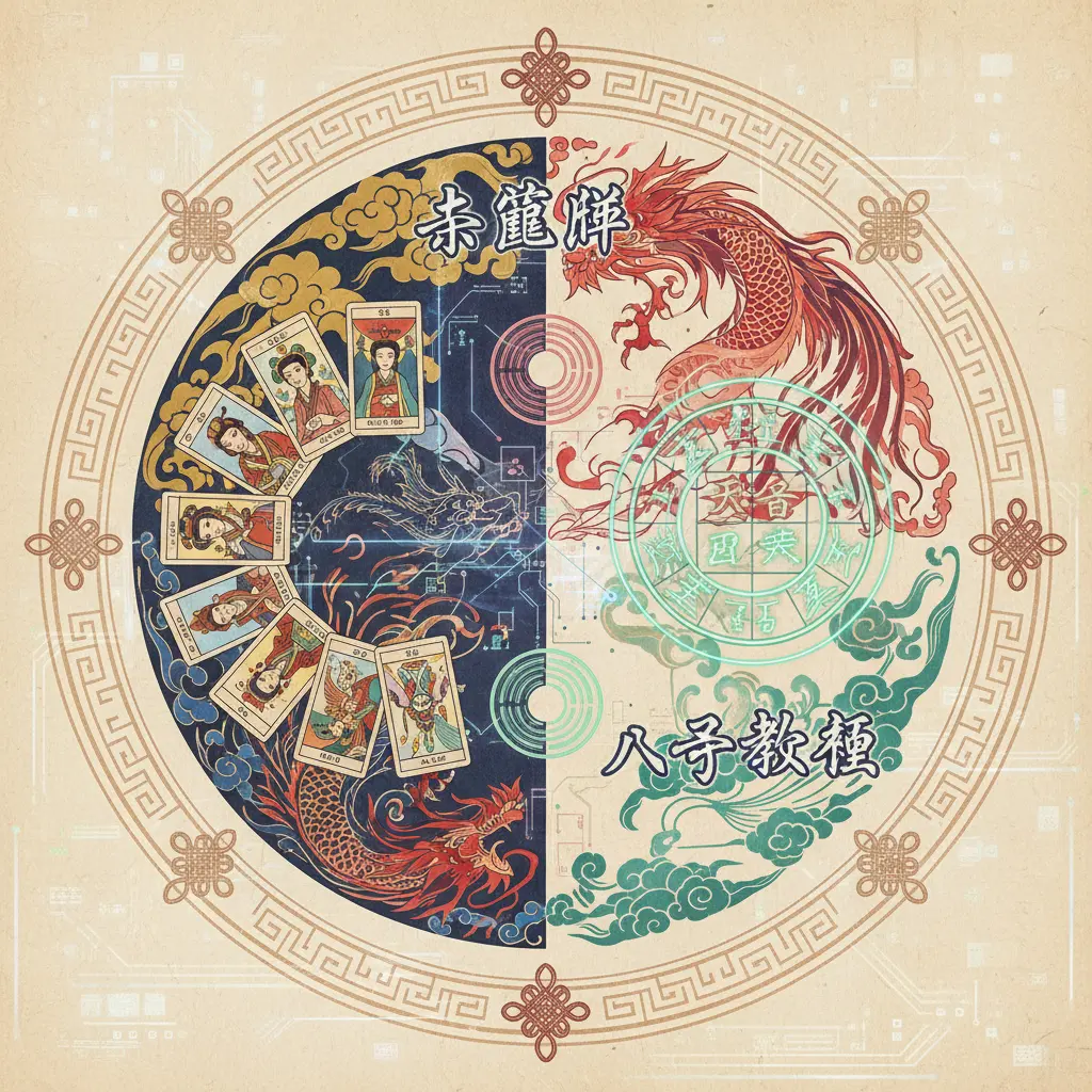 八字教學 - 塔羅牌