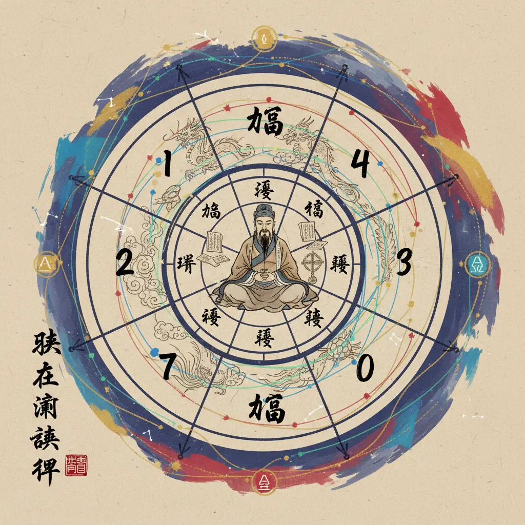 朱在淵師傅 - 九宮飛星