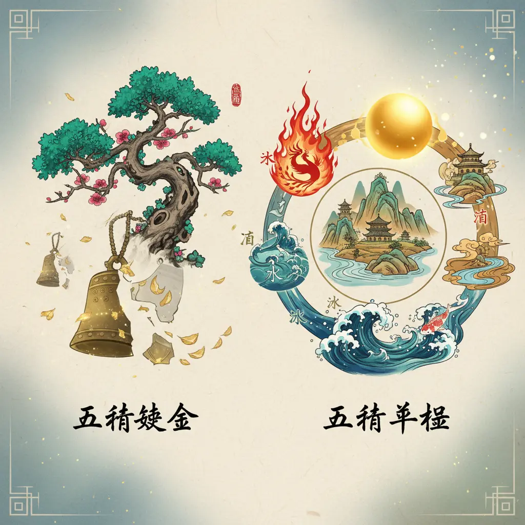五行平衡 - 五行缺金