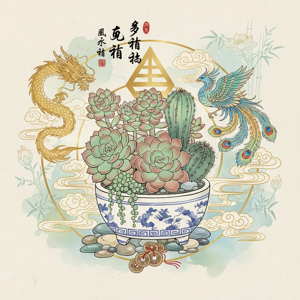 風水植物 - 多肉植物