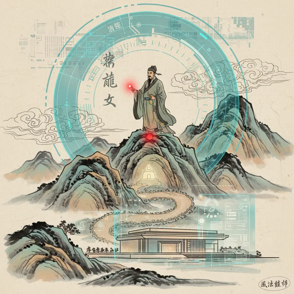 陰宅風水 - 點穴