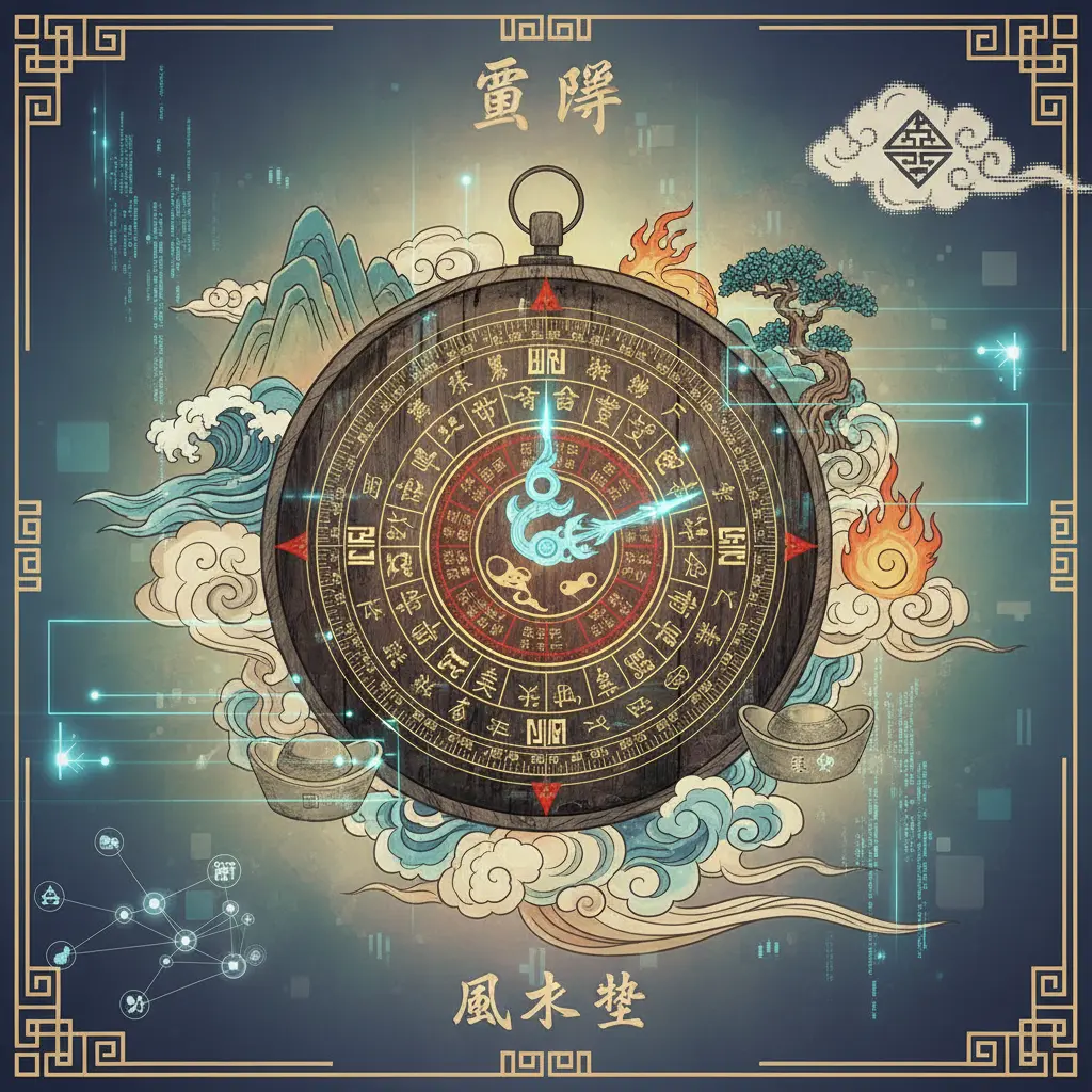 風水學 - 羅盤