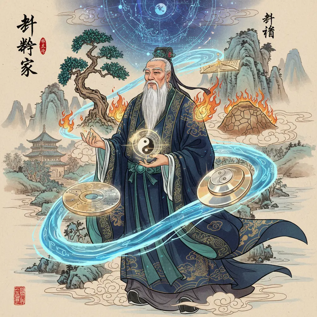 陰陽五行 - 術數家