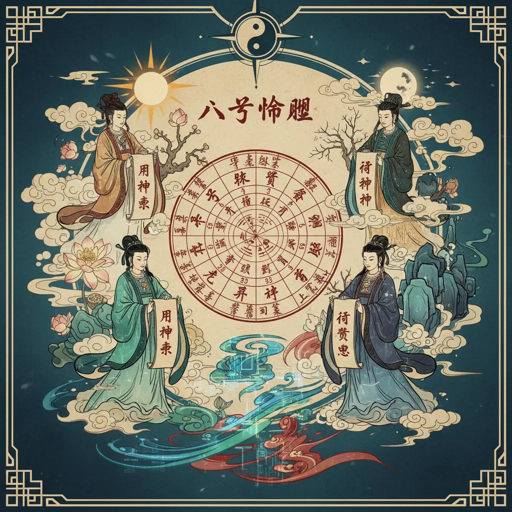 八字命盤 - 用神喜忌