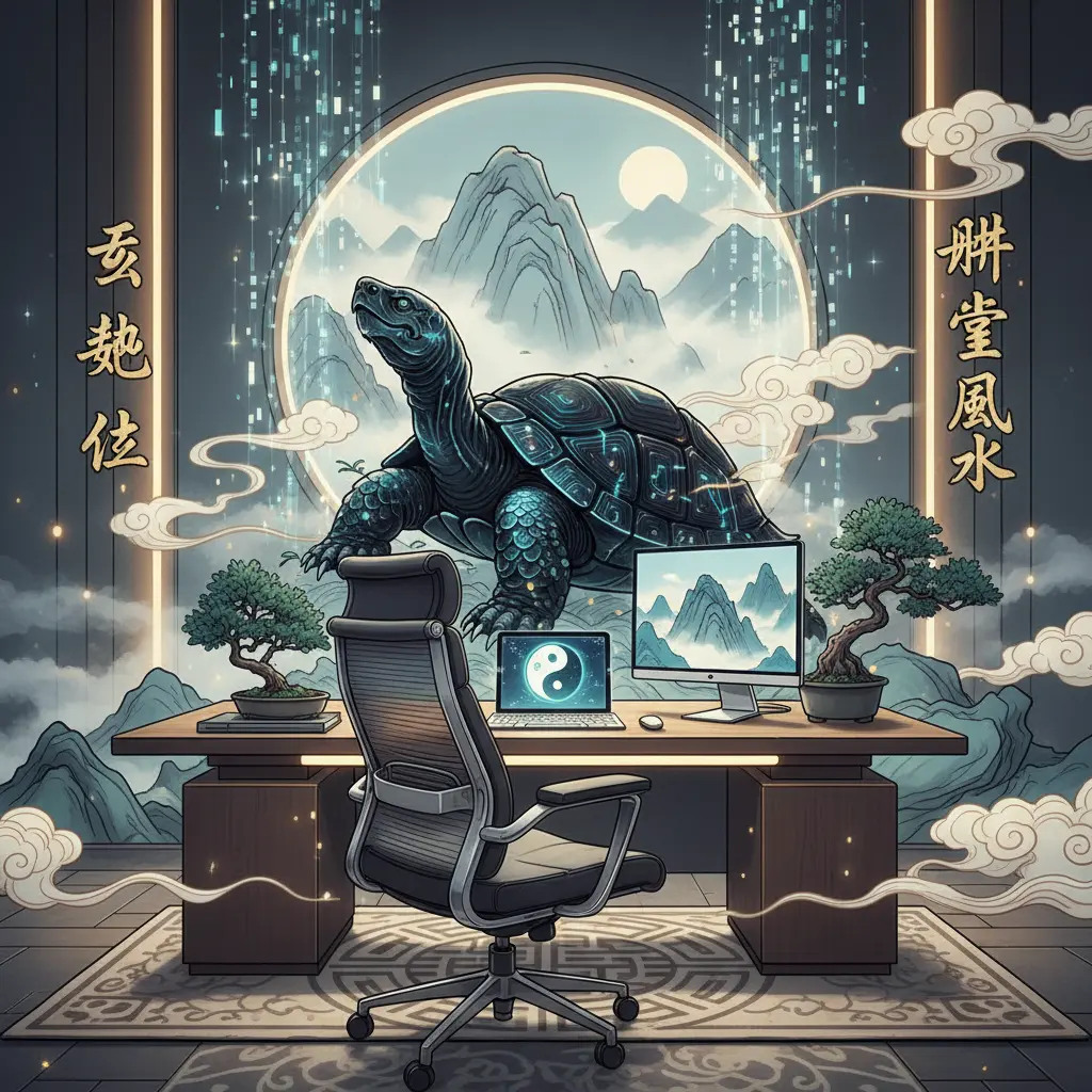 辦公室風水 - 玄武位