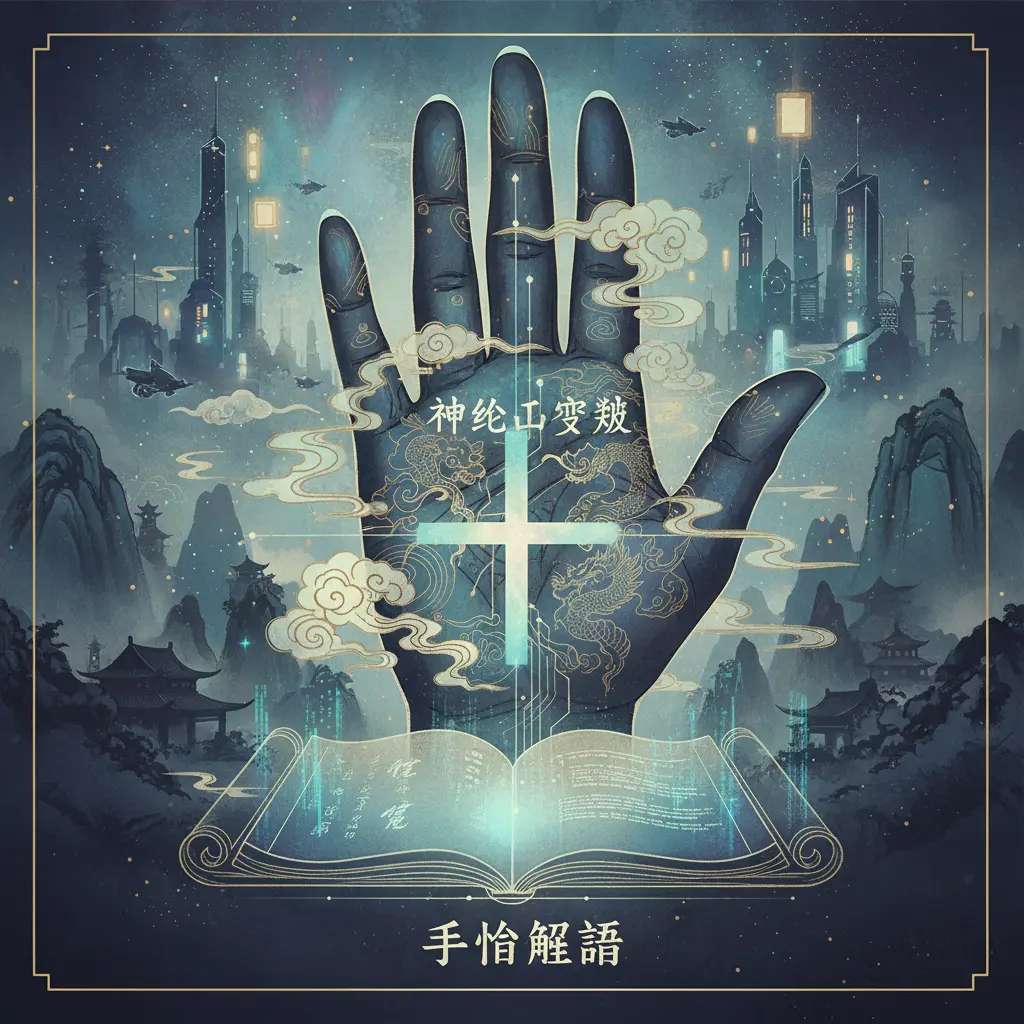 手相解讀 - 神祕十字紋