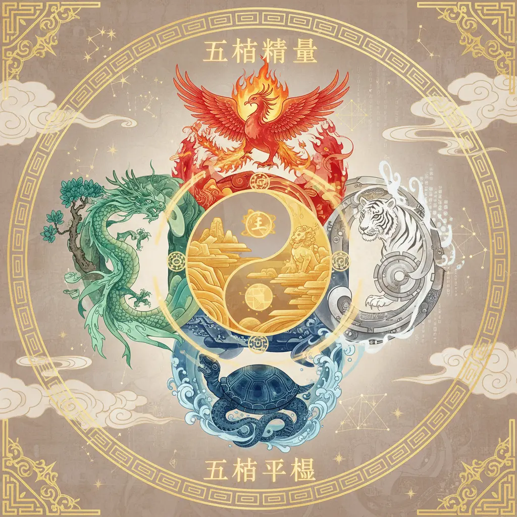 五行平衡 - 五行能量
