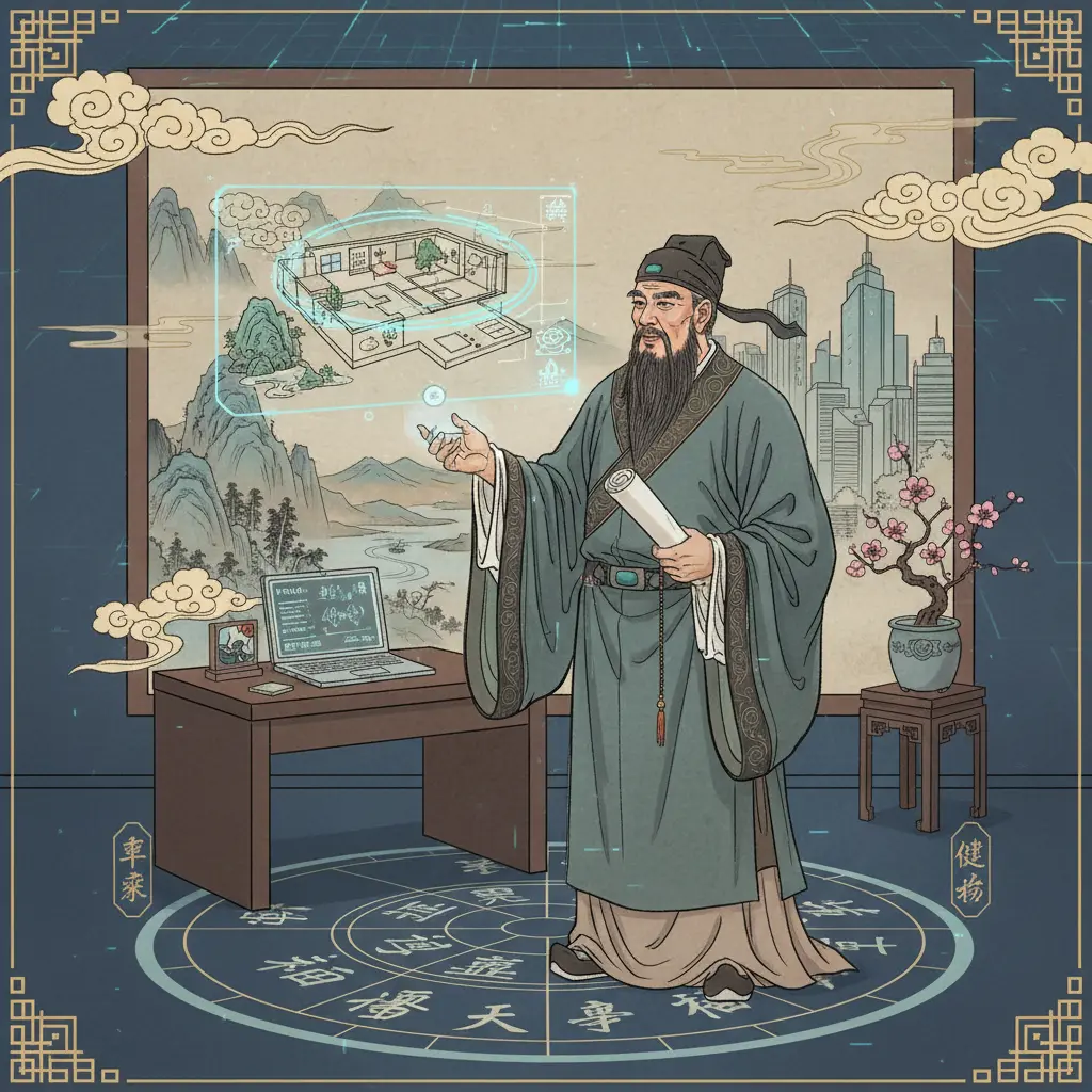 風水師傅 - 風水佈局