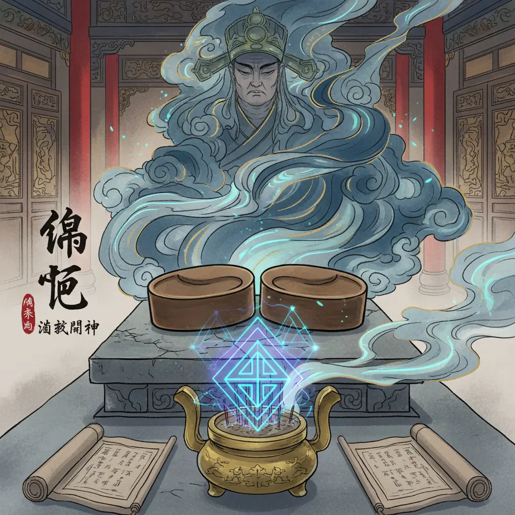 道教問神 - 陰筊