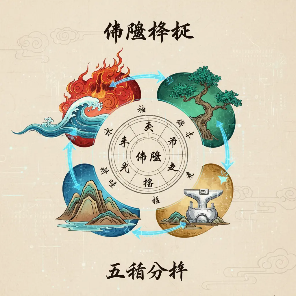 命盤解析 - 五行分析