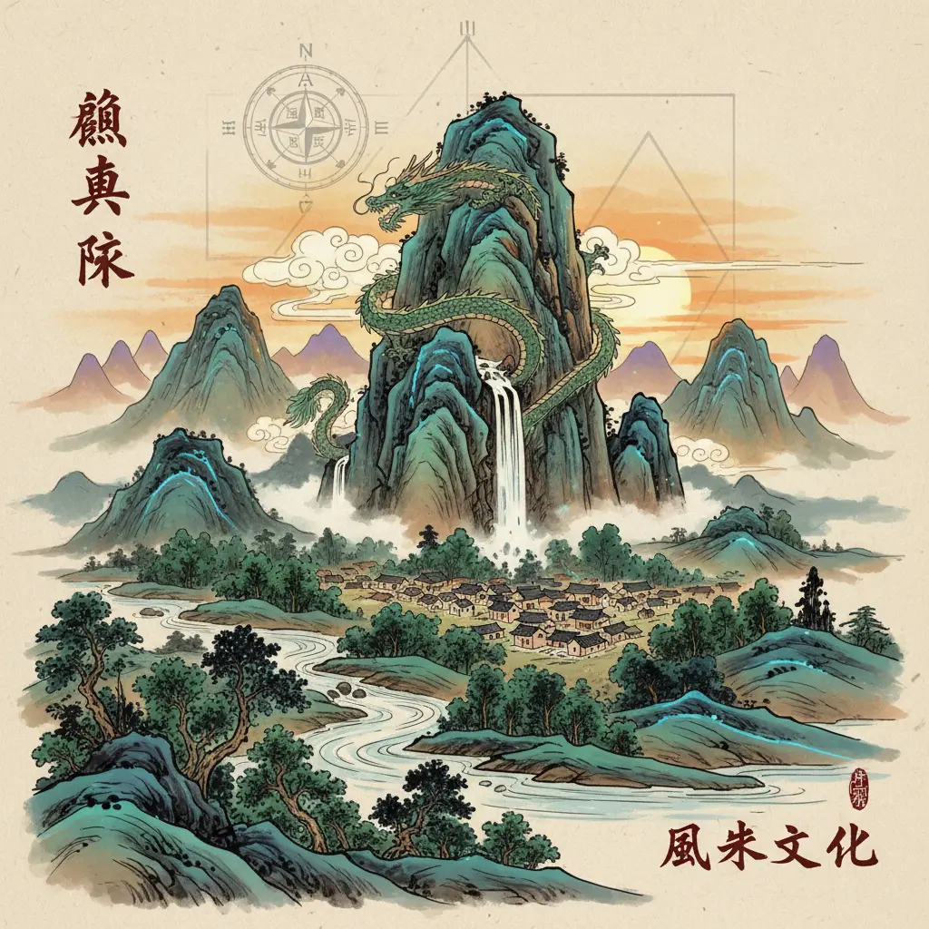 風水文化 - 巒頭派