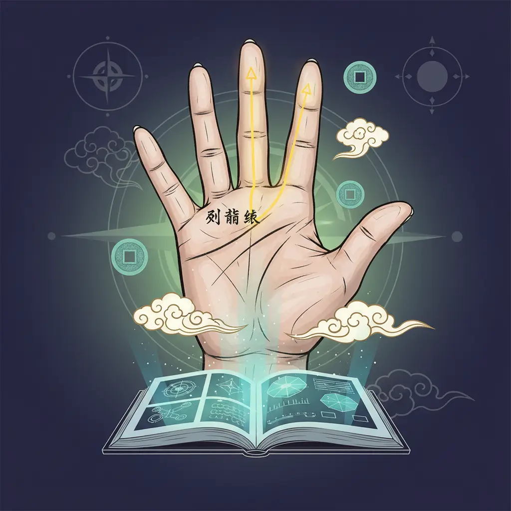 手相解讀 - 財富線