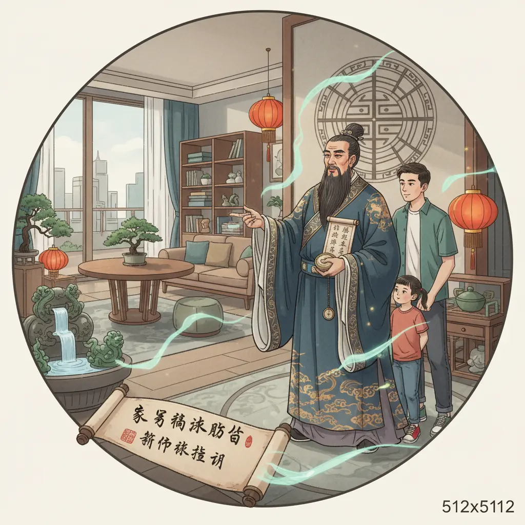 家居風水佈局 - 算命師