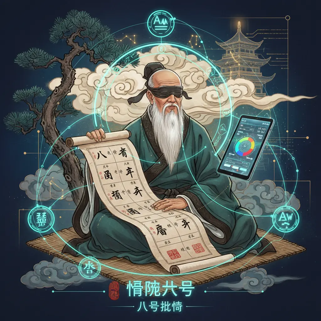 八字批命 - 盲派八字
