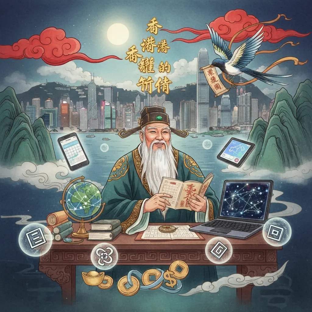 香港很準的算命師 - 朱鵲橋