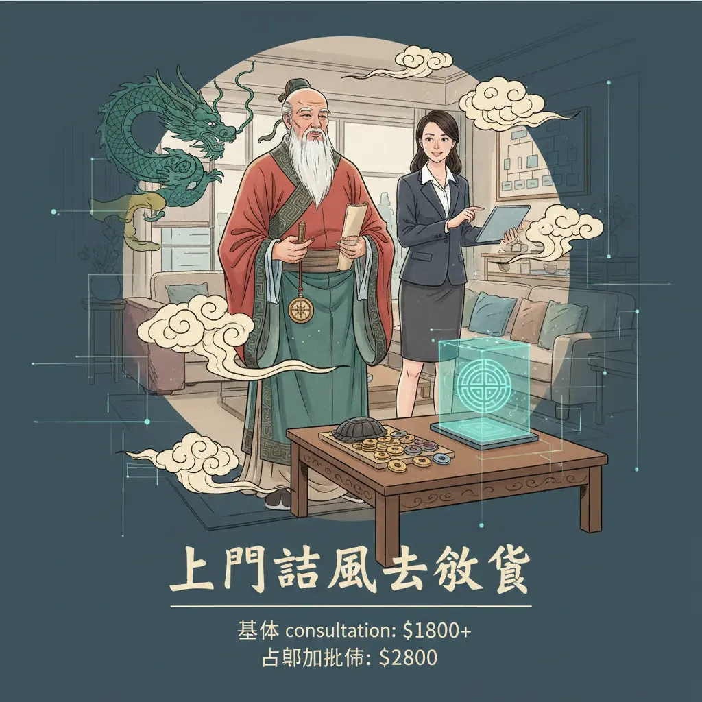 上門睇風水收費 - 占卜