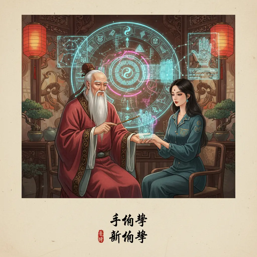 算命師傅 - 手相學