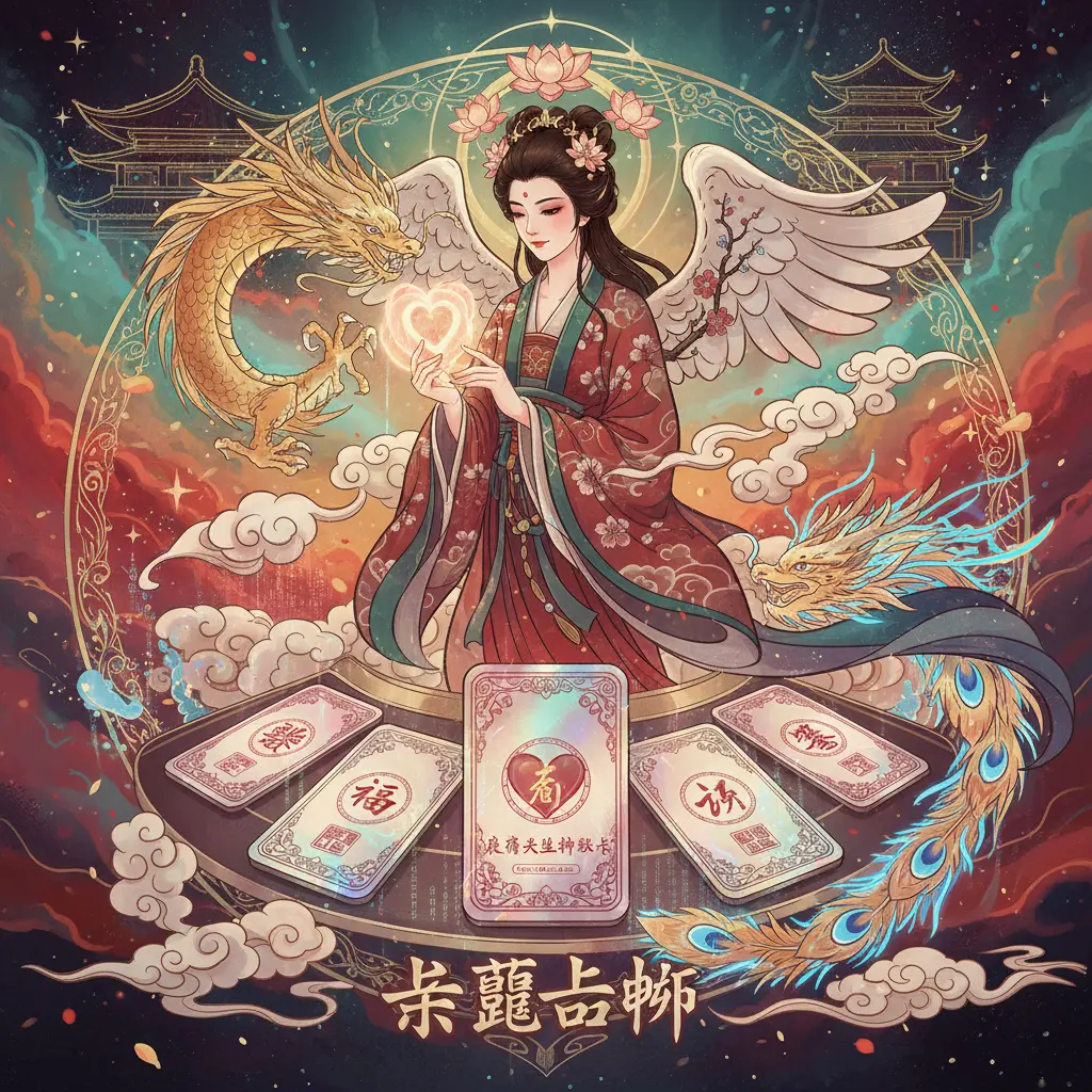 塔羅占卜 - 浪漫天使神諭卡