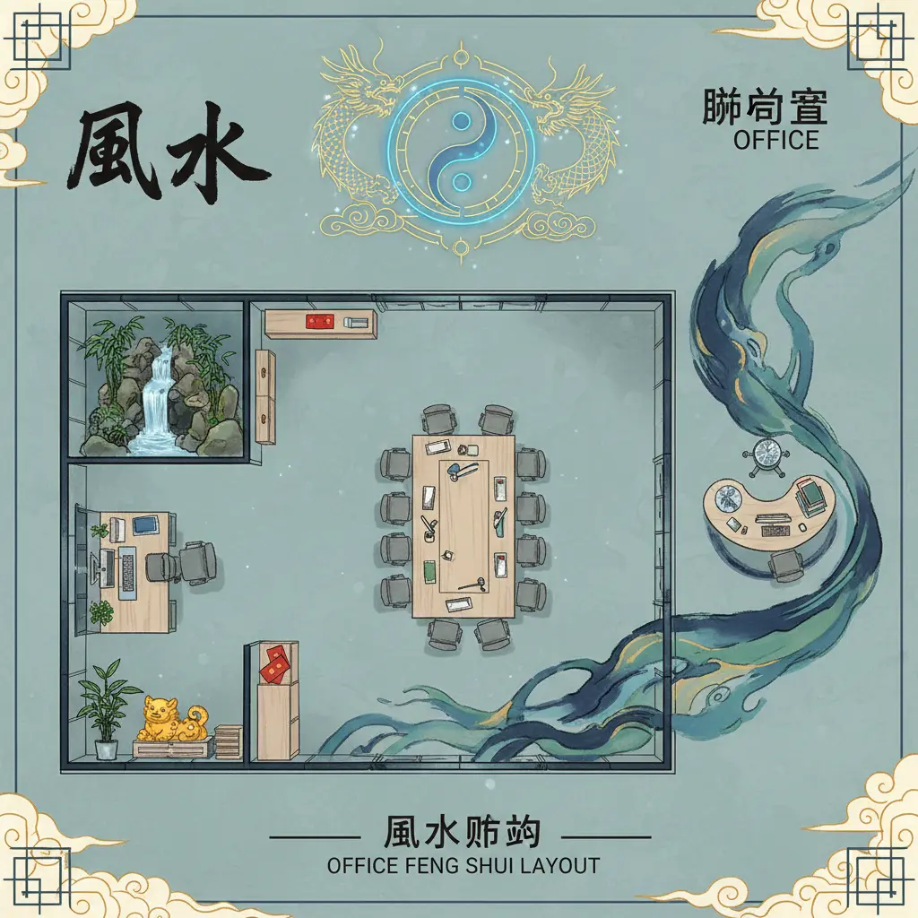 辦公室風水 - 風水佈局