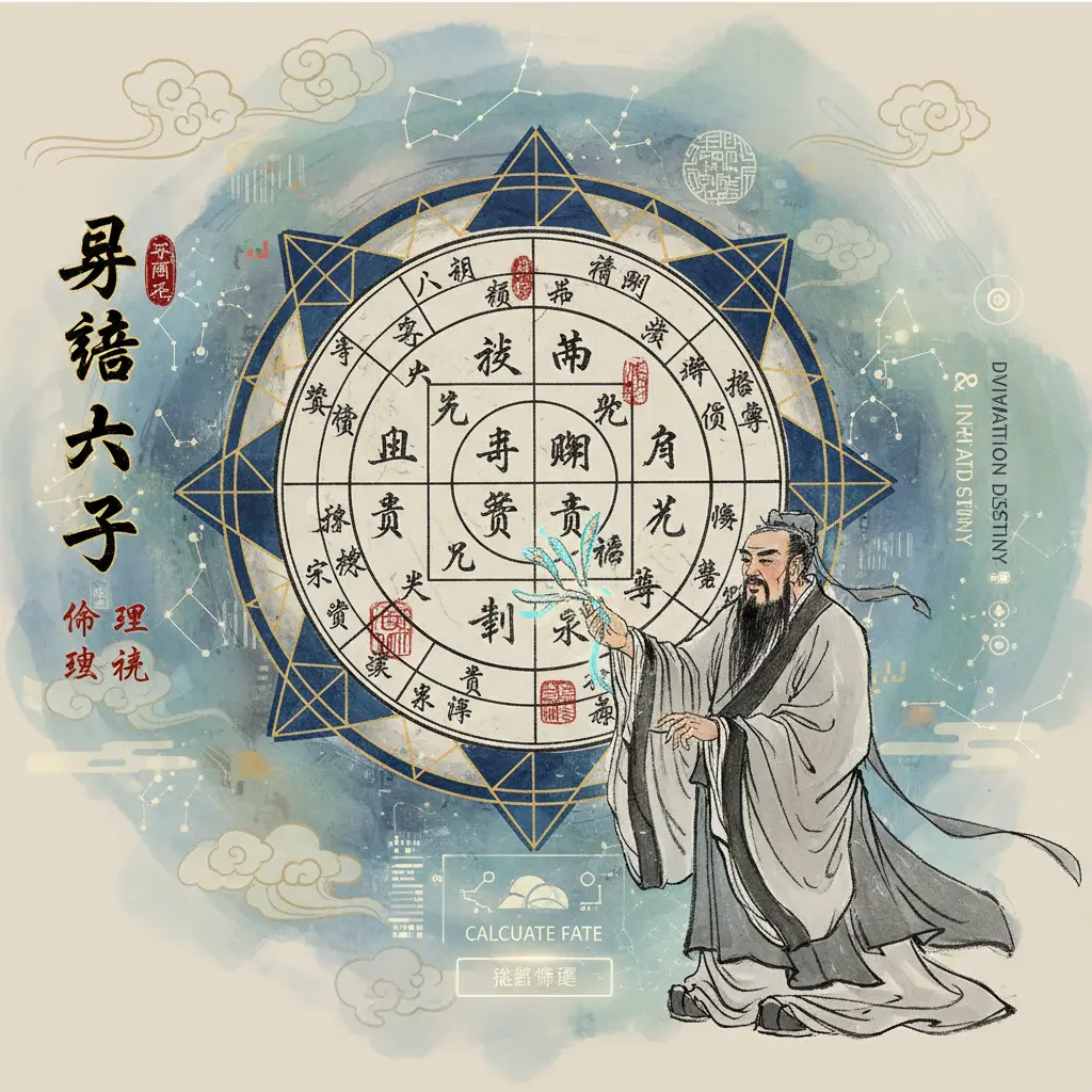 八字命盤 - 易經占卜