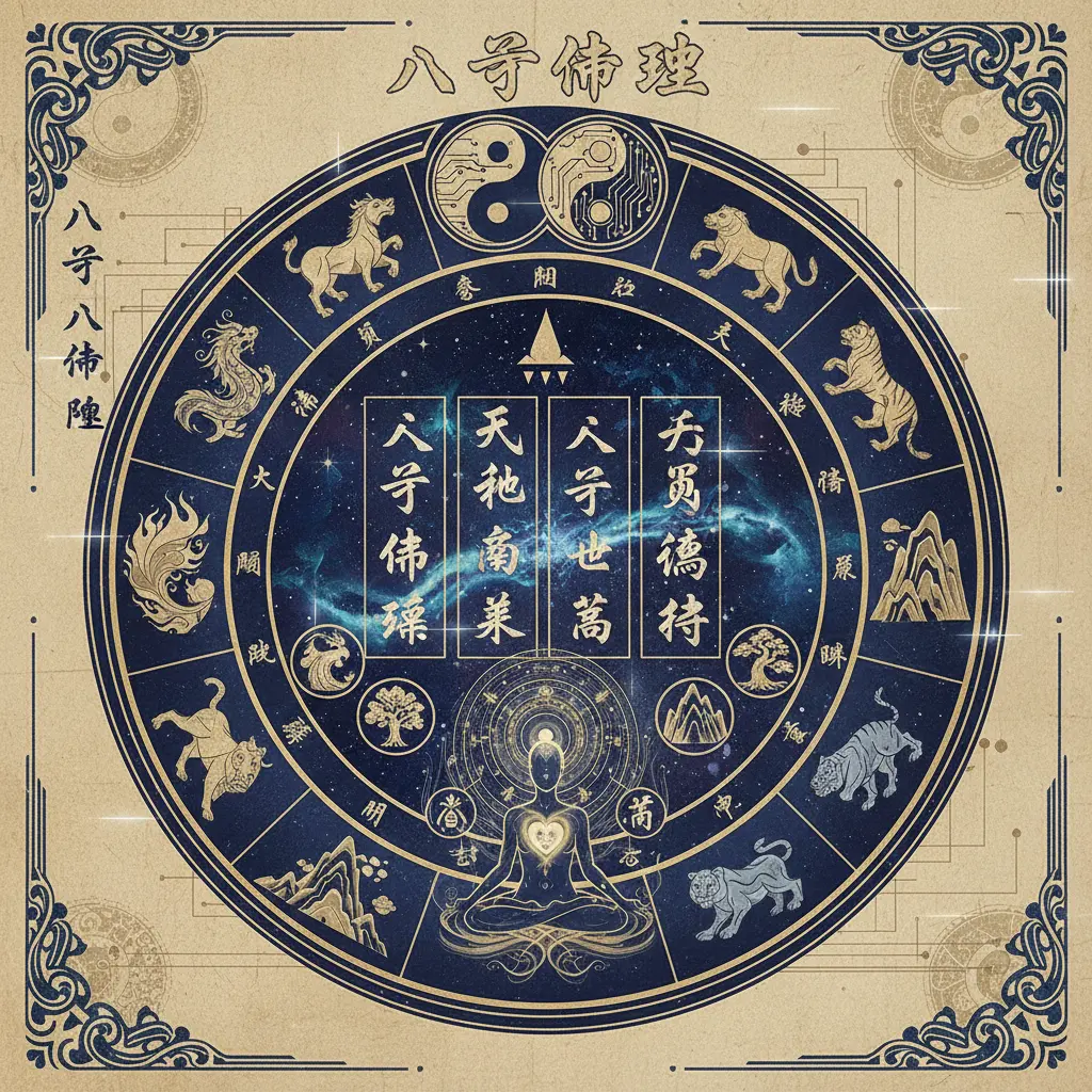 八字命理 - 八字命盤
