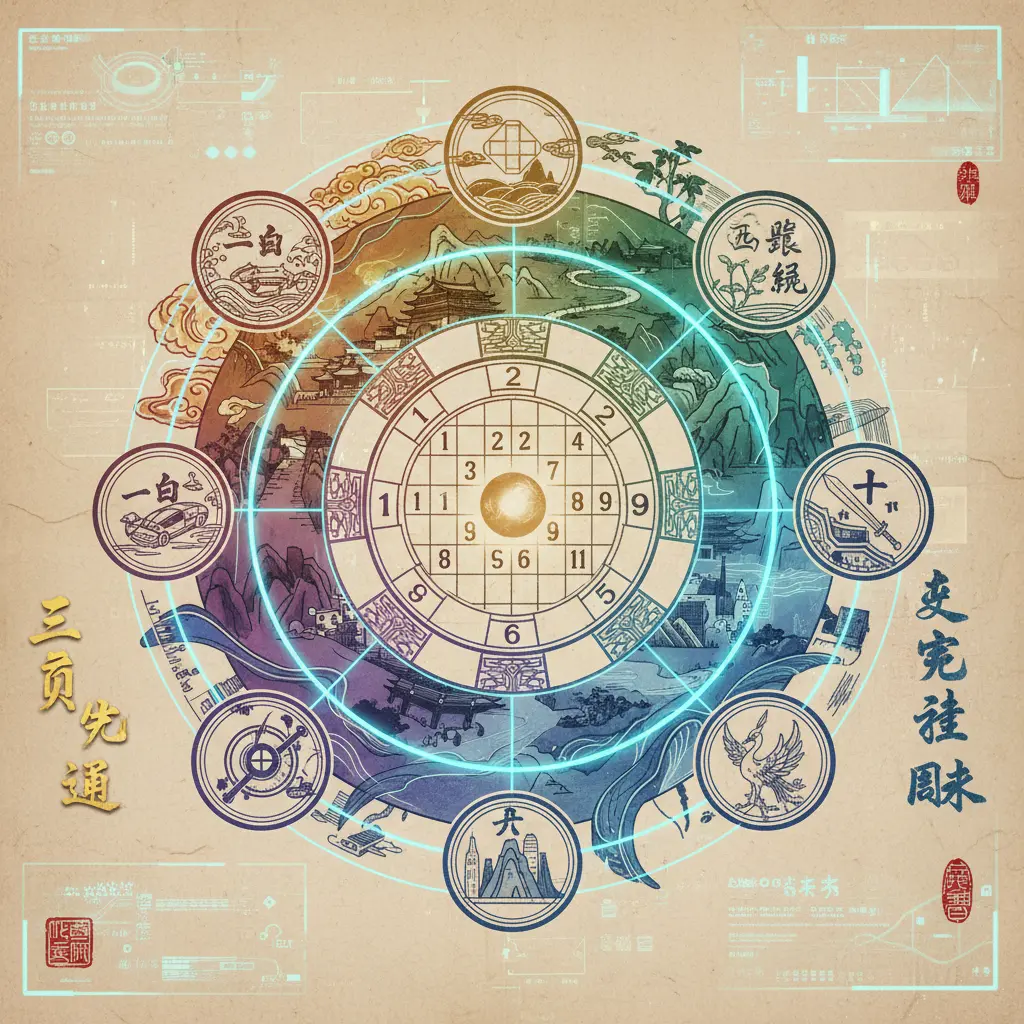 玄空飛星風水 - 三元九運