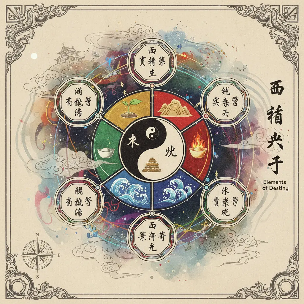 五行八字 - 五行