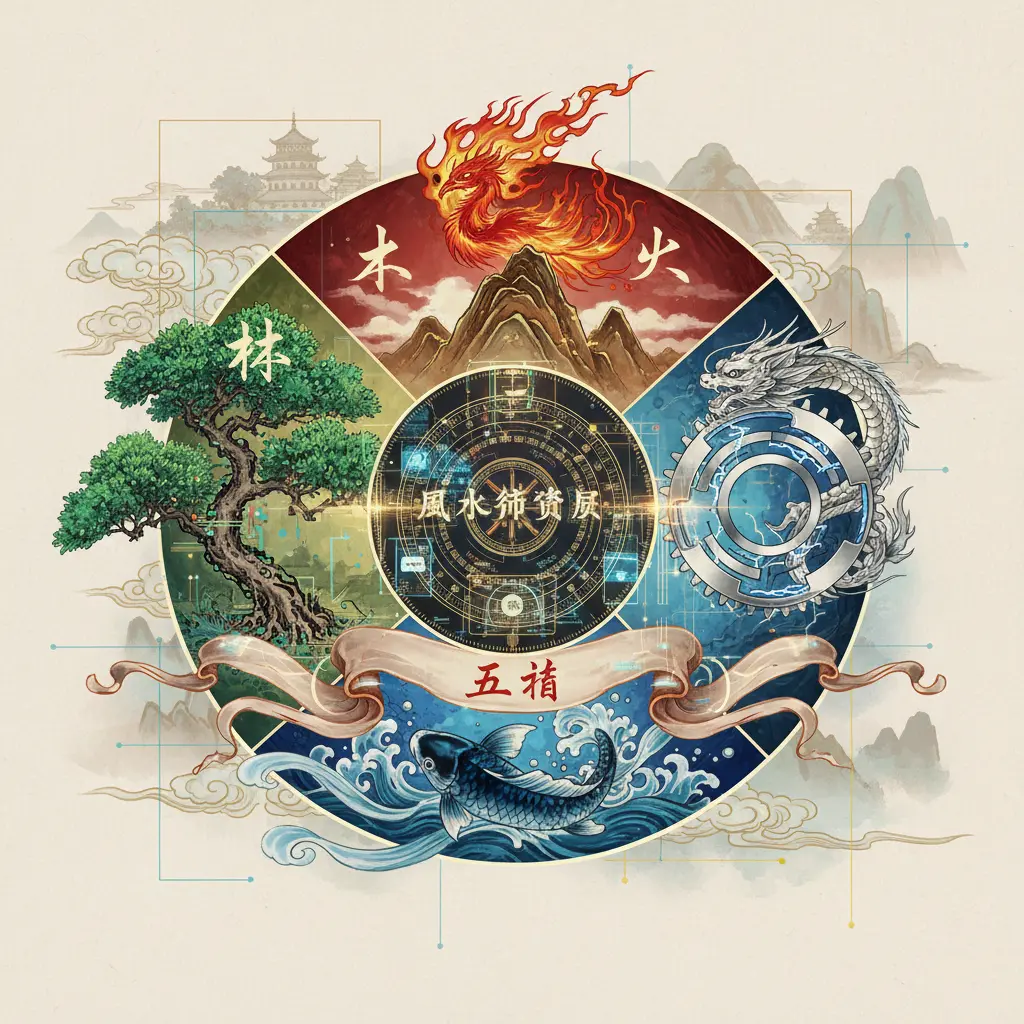 風水師資歷 - 五行