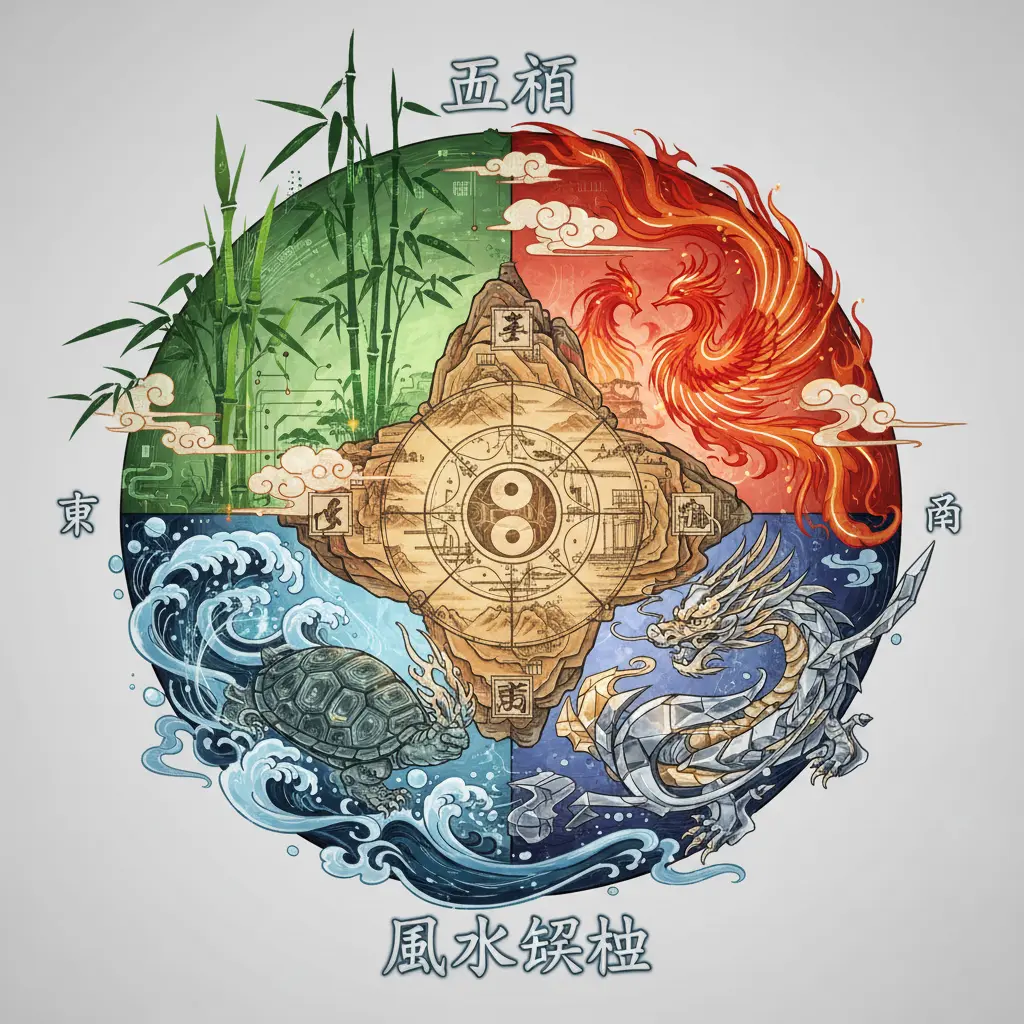 風水規劃 - 五行