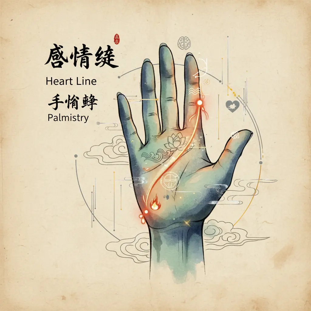 手相學 - 感情線