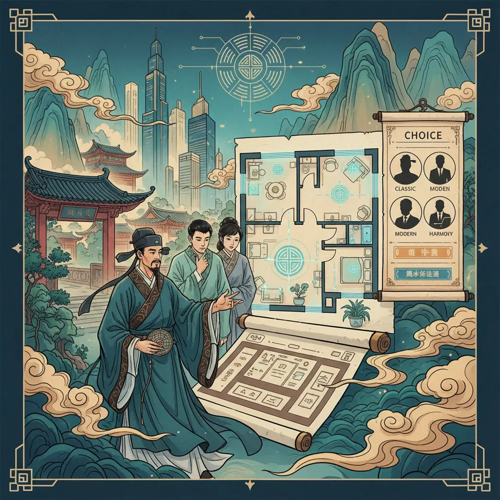 風水師選擇 - 風水佈局