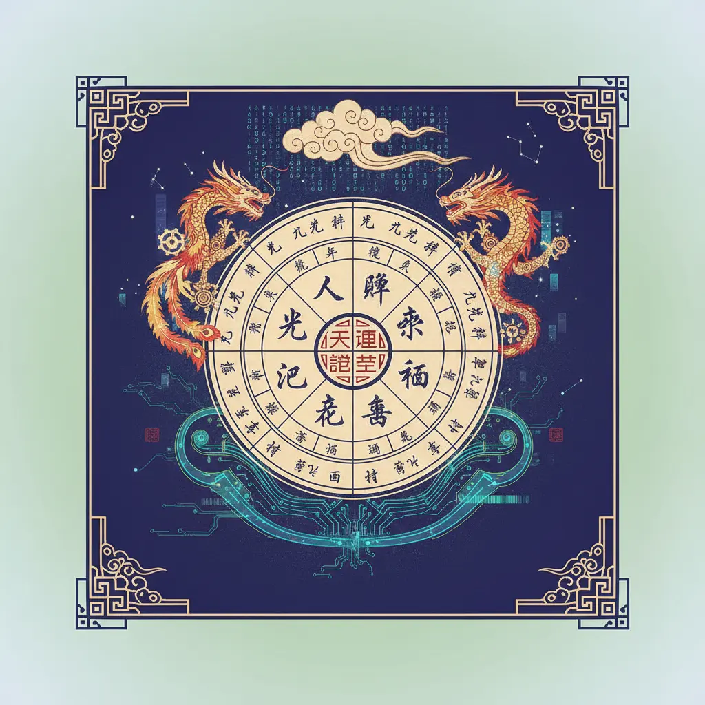 八字命理 - 八字排盤