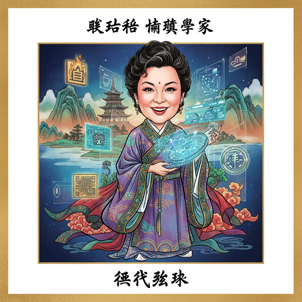 麥玲玲 - 堪輿學家