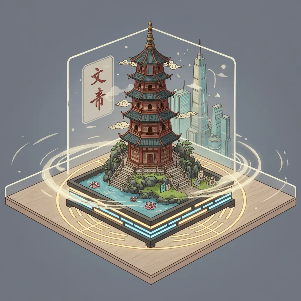 風水擺設 - 文昌塔